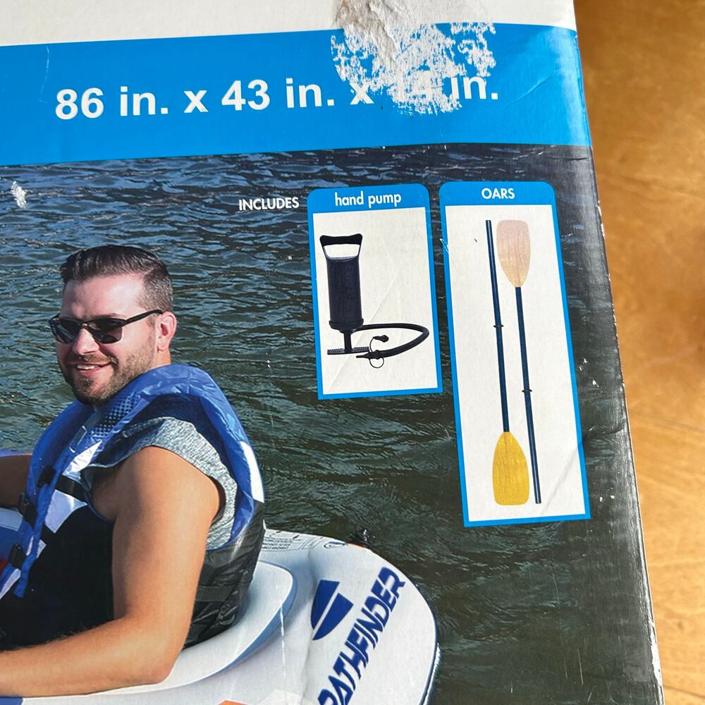 PATHFINDER 4 PERSON RIVER RAFT NIB - Picture 4 of 7